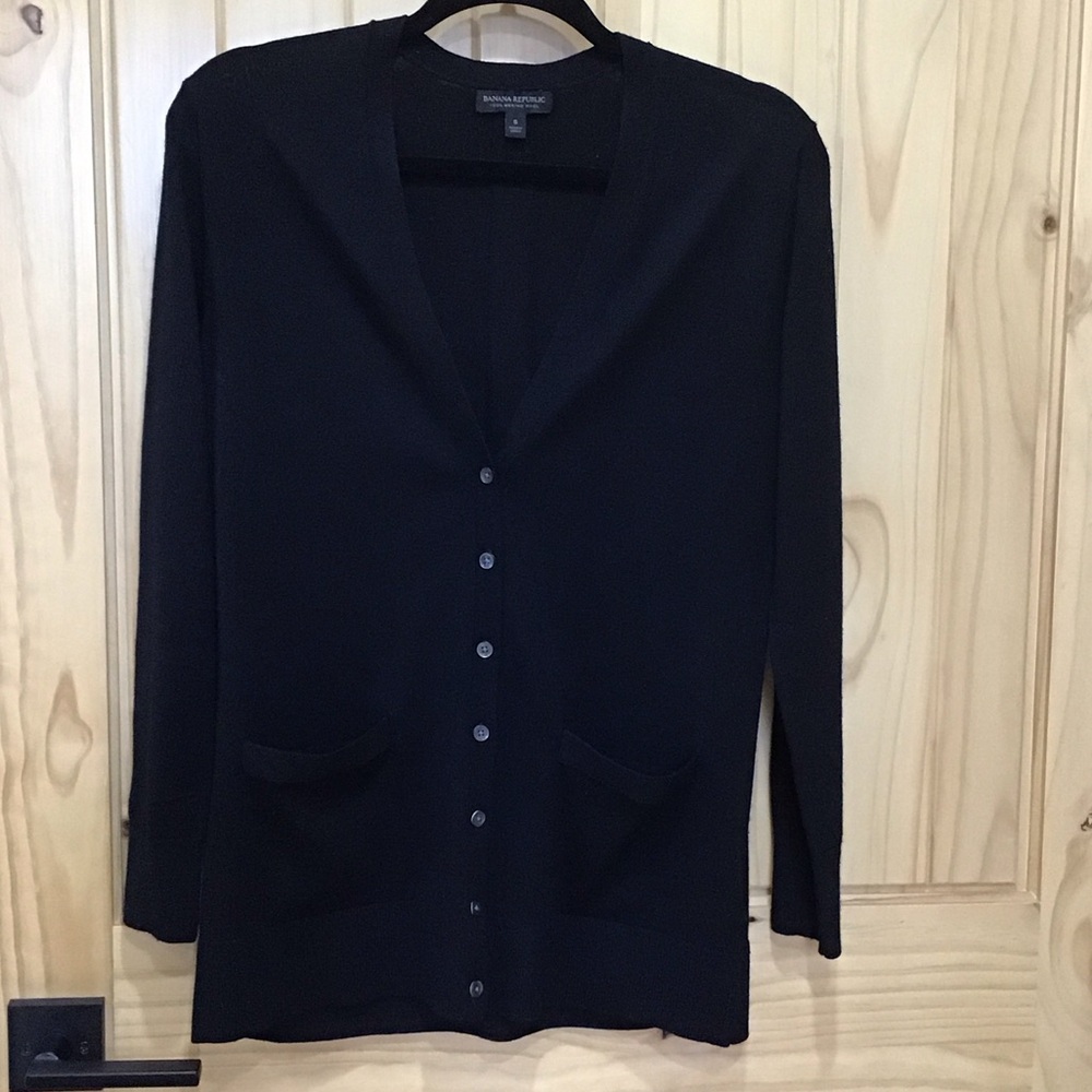 Banana Republic Classic Black Sweater